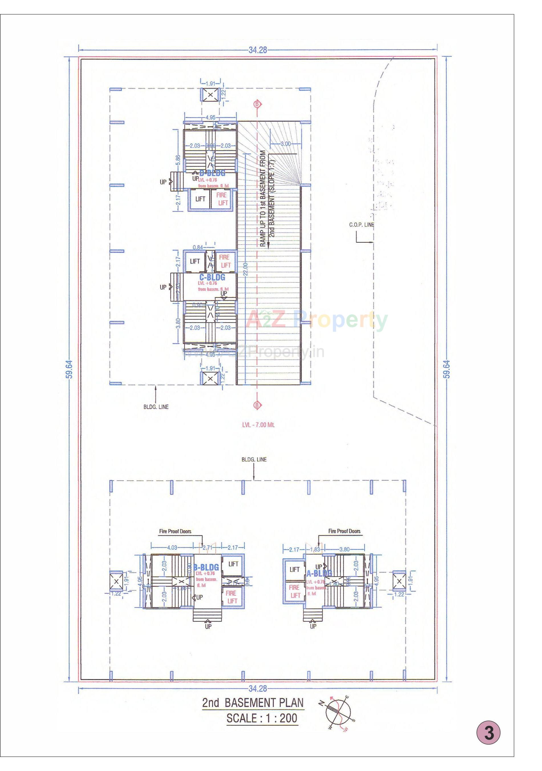 Layout of real estate project Nilkanth Elegance located at Variyav, Surat, Gujarat