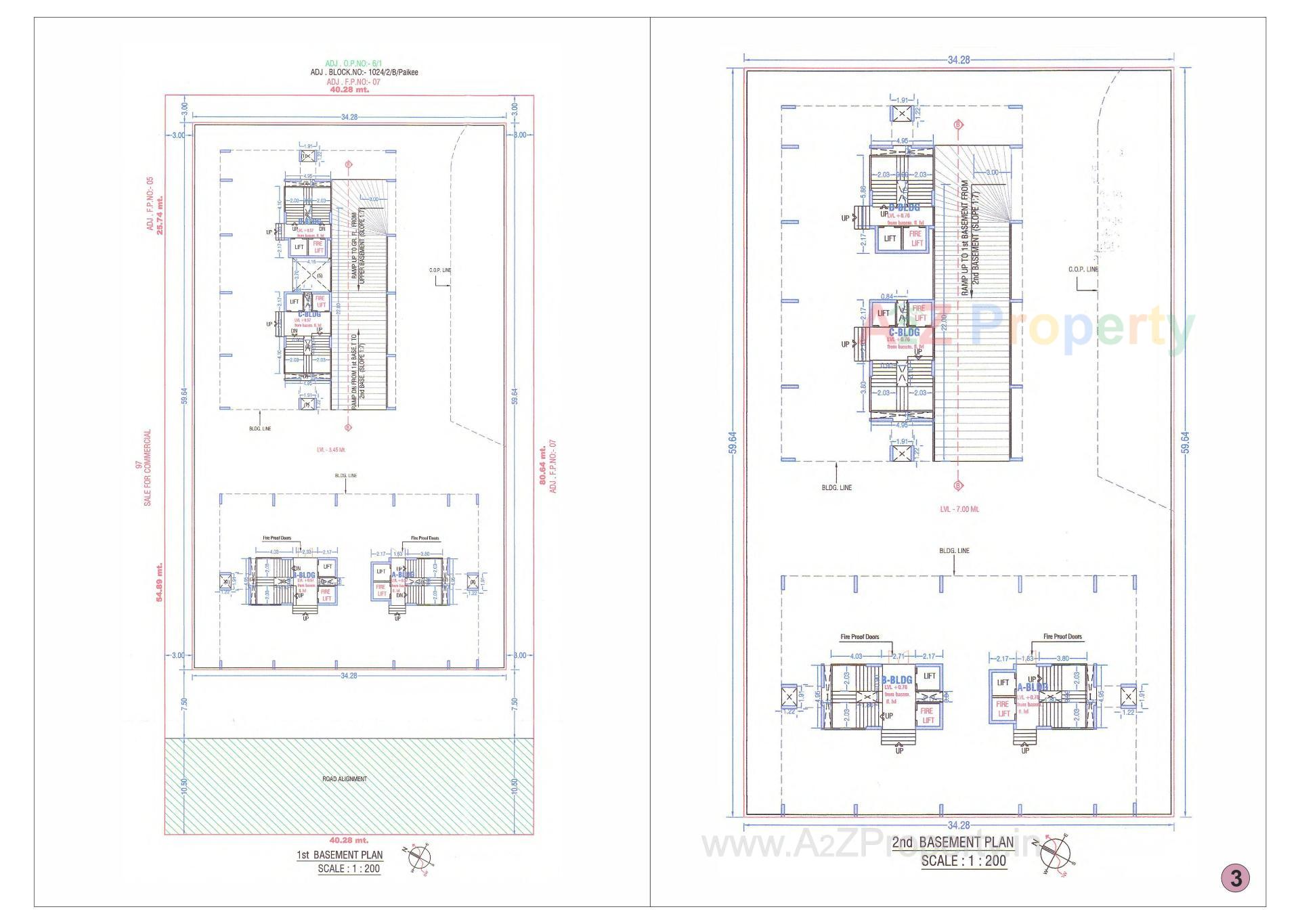 Layout of real estate project Nilkanth Elegance located at Variyav, Surat, Gujarat