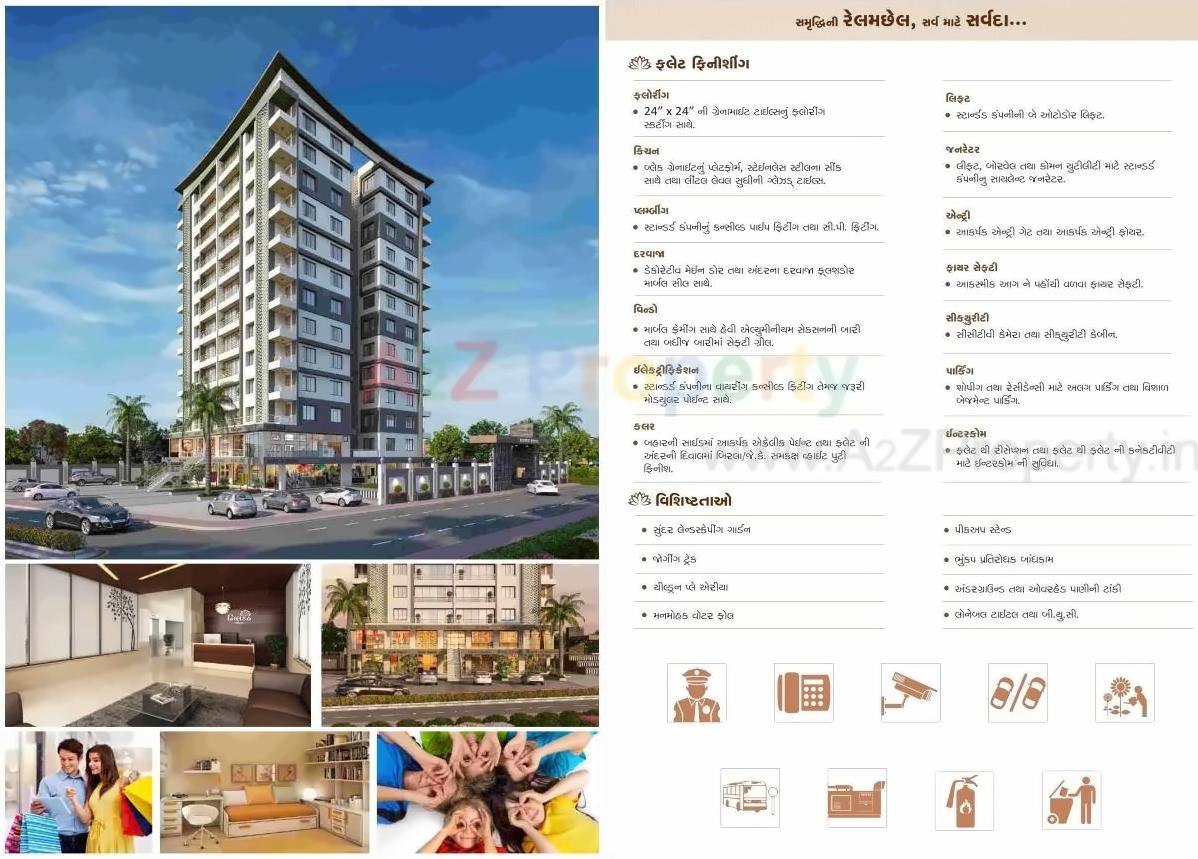  of real estate project Nilkanth Height located at Sarthana, Surat, Gujarat