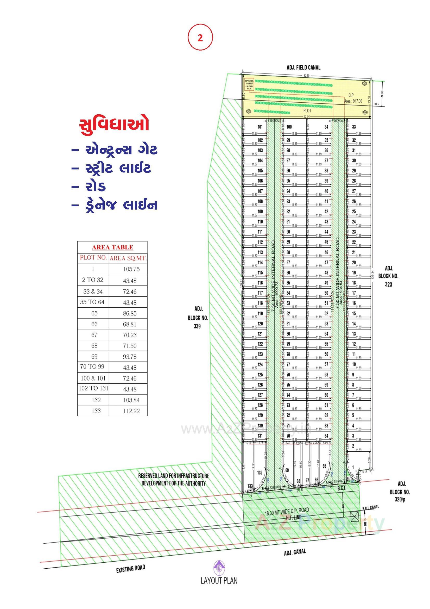  of real estate project Nilkanth Residency located at Deladava, Surat, Gujarat