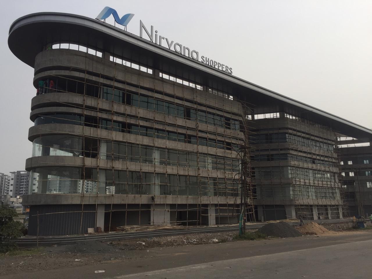 80916_const of real estate project Nirvana Shoppers located at Jahangirabad, Surat, Gujarat