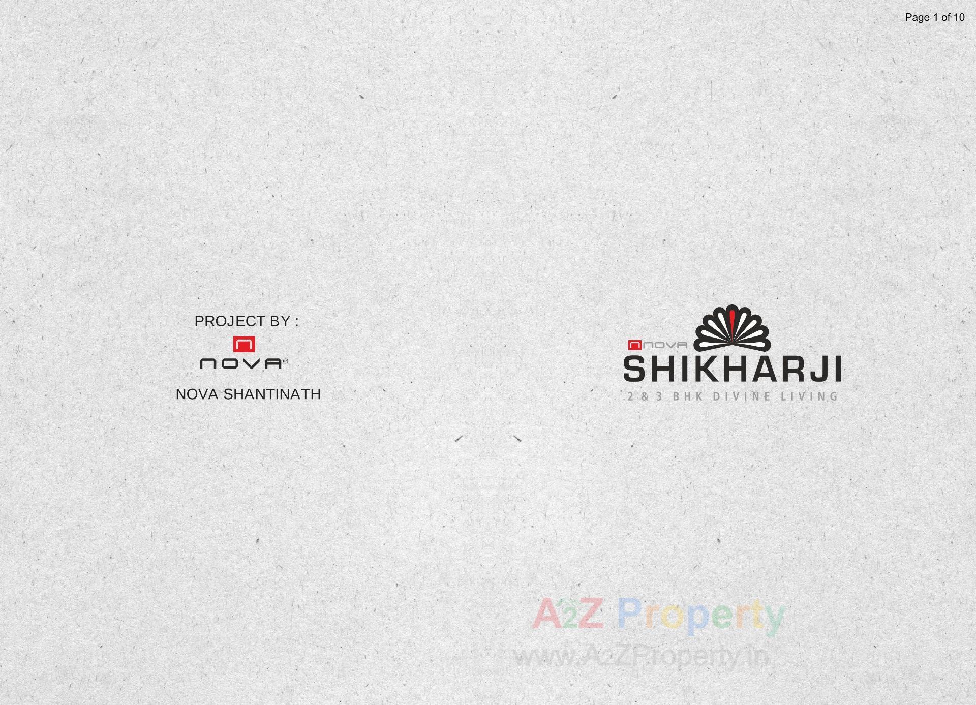  of real estate project Nova Shikharji located at Vesu, Surat, Gujarat