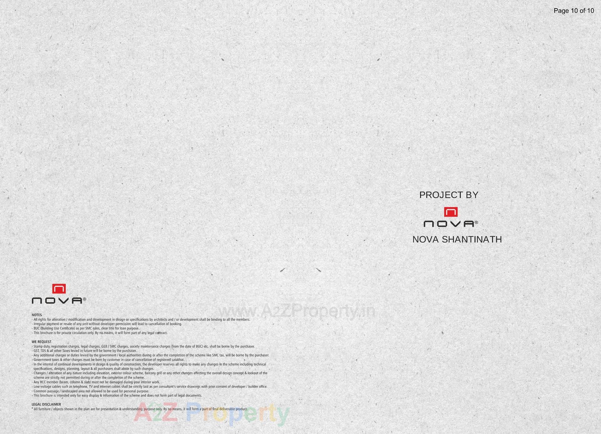  of real estate project Nova Shikharji located at Vesu, Surat, Gujarat