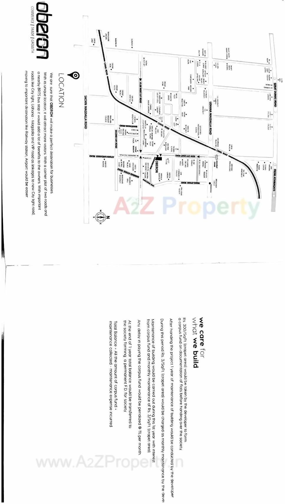  of real estate project Oberon located at Surat, Surat, Gujarat