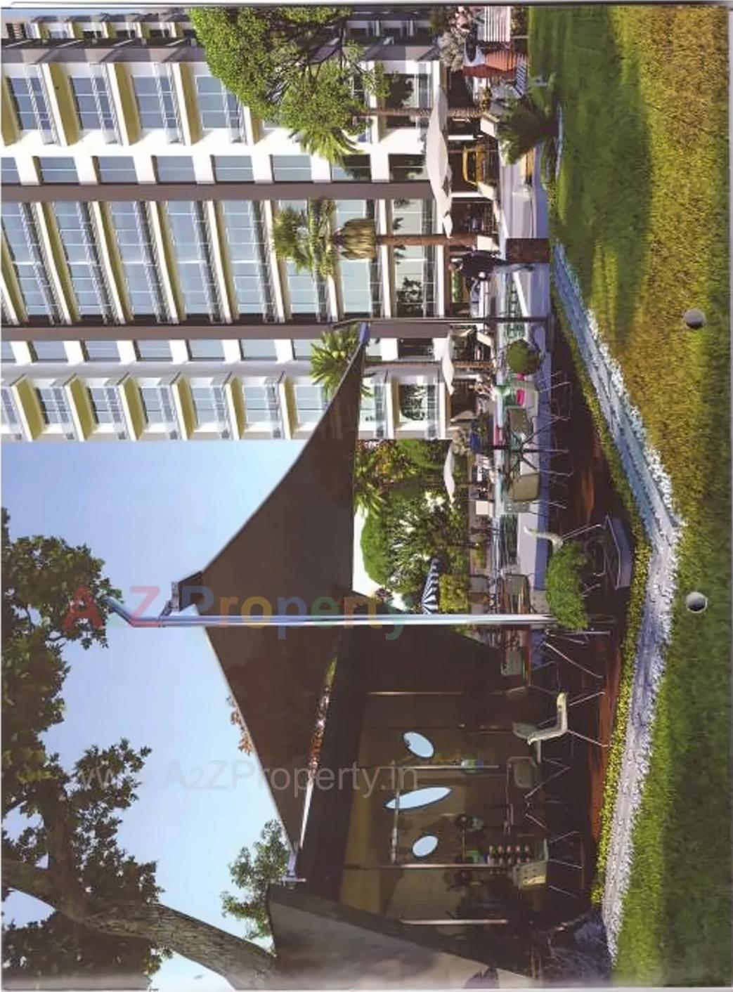 3D Elevation of real estate project Ocean Drive ( Tower B   C ) located at Sultanabad, Surat, Gujarat