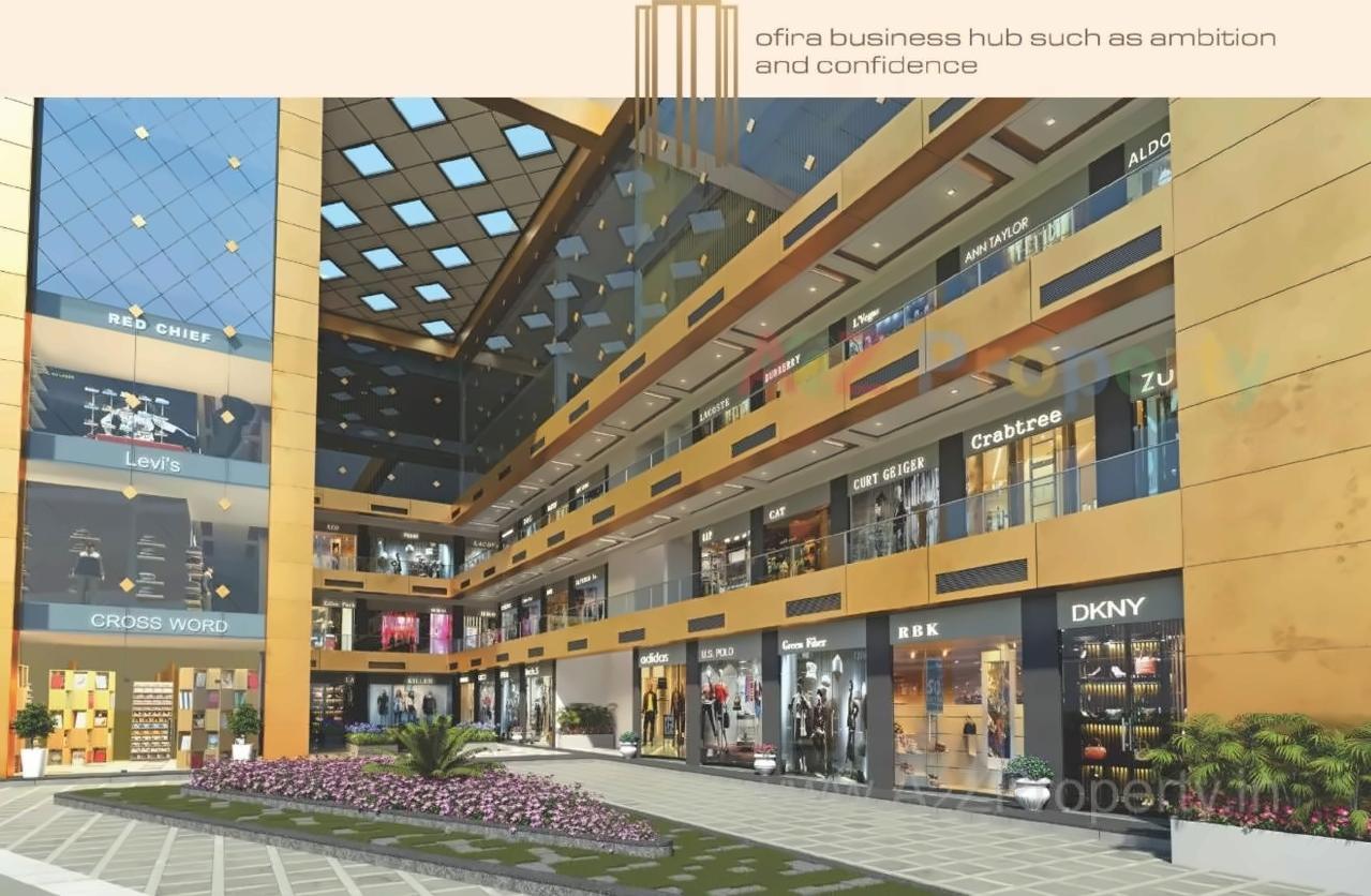 3D Elevation of real estate project Ofira Business Hub located at Bharthana, Surat, Gujarat