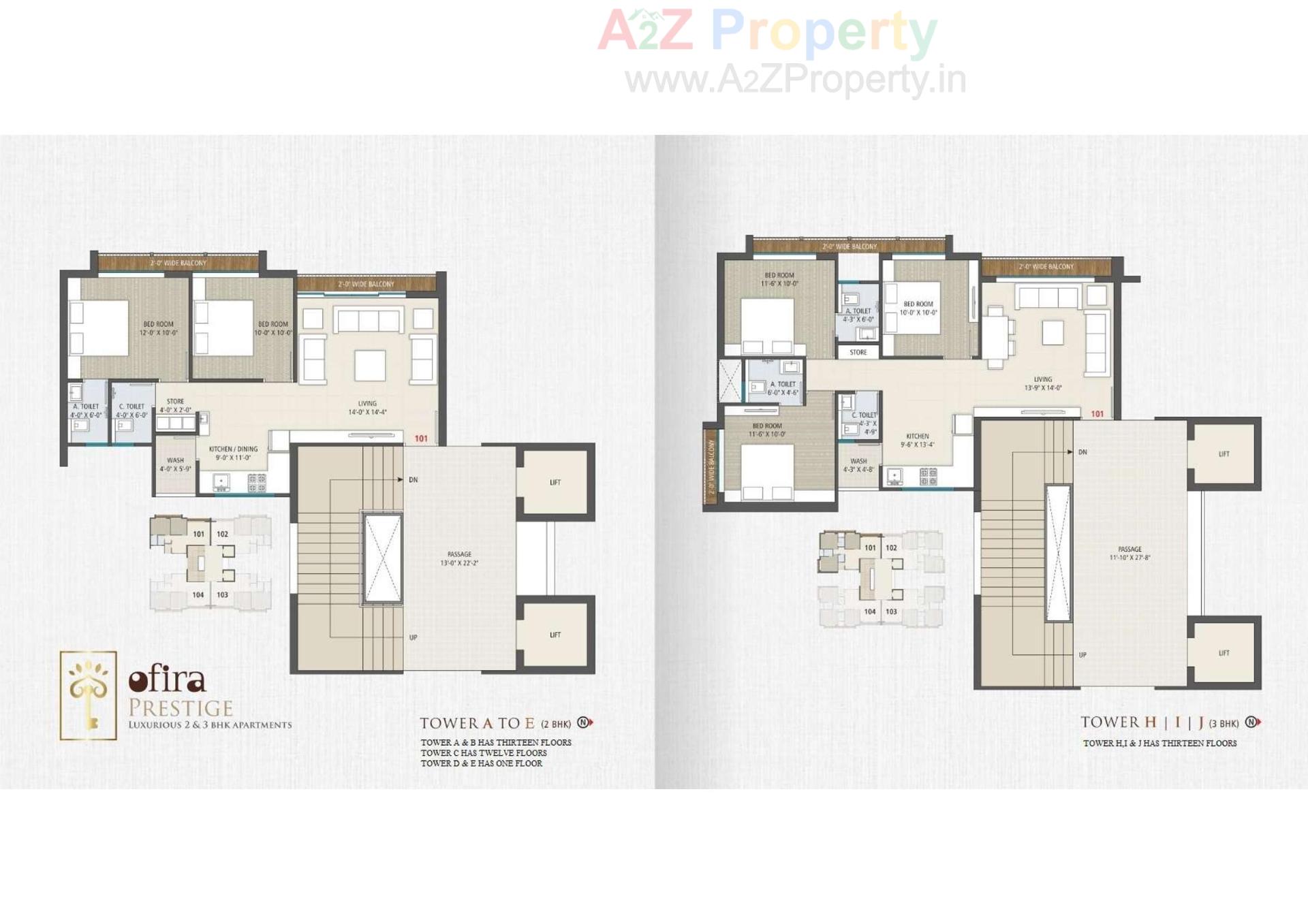 Layout of real estate project Ofira Prestige located at Surat, Surat, Gujarat