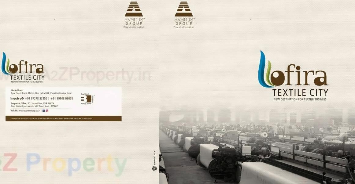  of real estate project Ofira Textile City located at Parvat, Surat, Gujarat