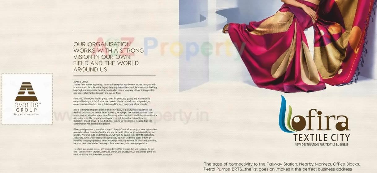  of real estate project Ofira Textile City located at Parvat, Surat, Gujarat