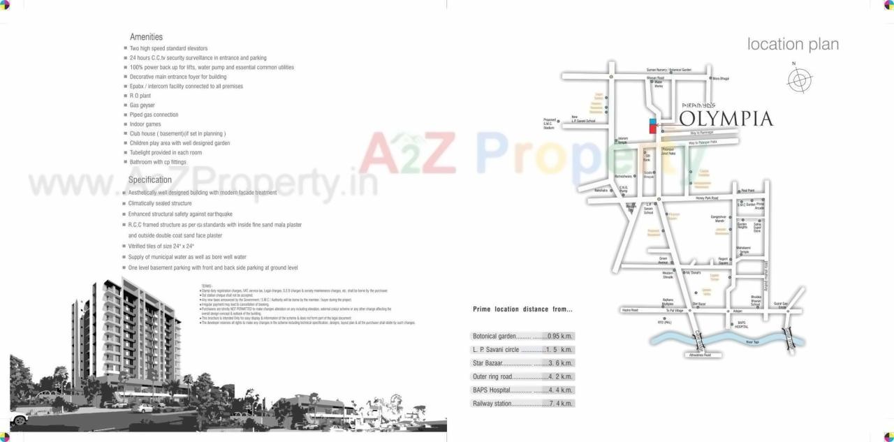  of real estate project Olympia located at Surat, Surat, Gujarat