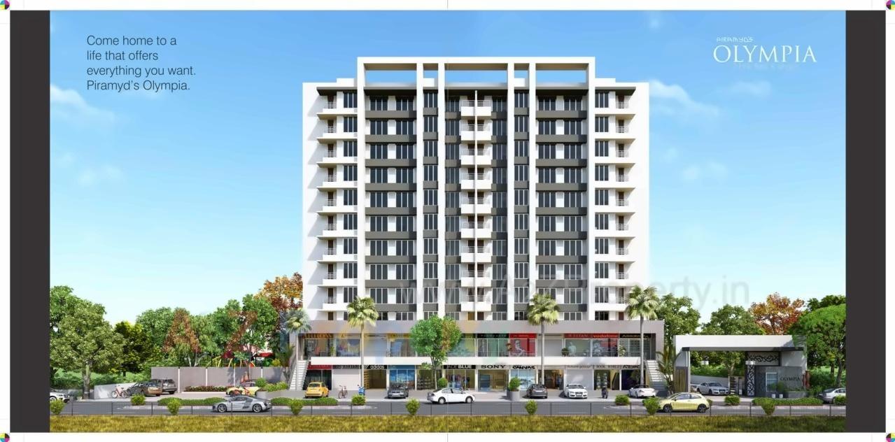 3D Elevation of real estate project Olympia located at Surat, Surat, Gujarat
