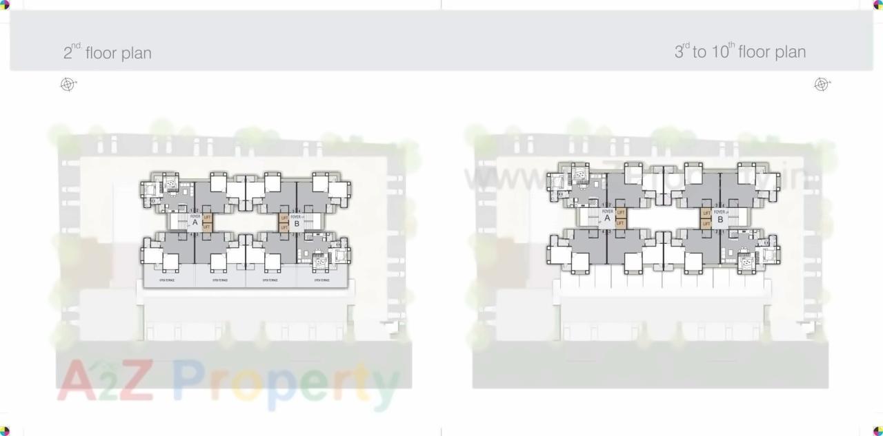 Layout of real estate project Olympia located at Surat, Surat, Gujarat
