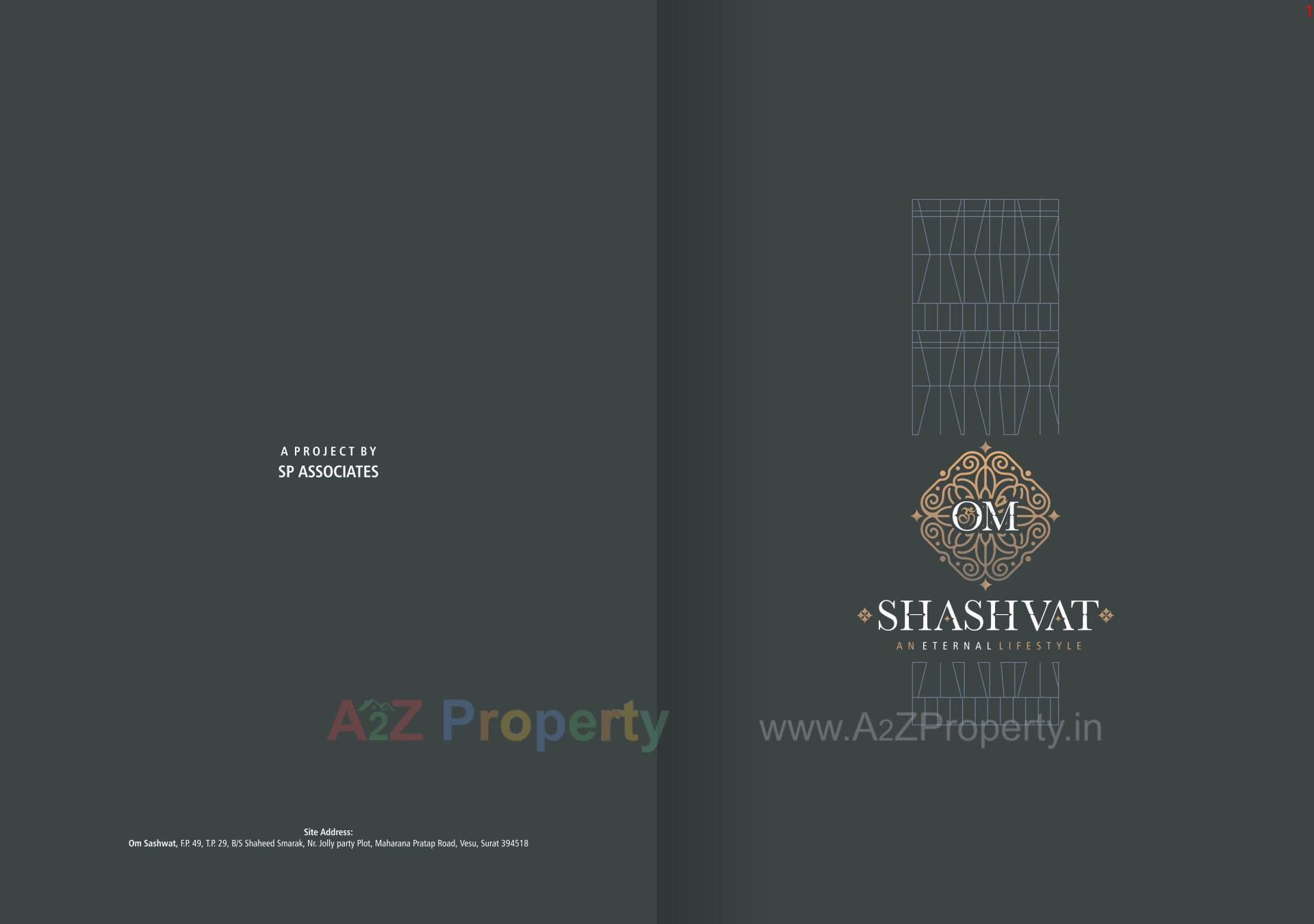  of real estate project Om Shashwat located at Vesu, Surat, Gujarat
