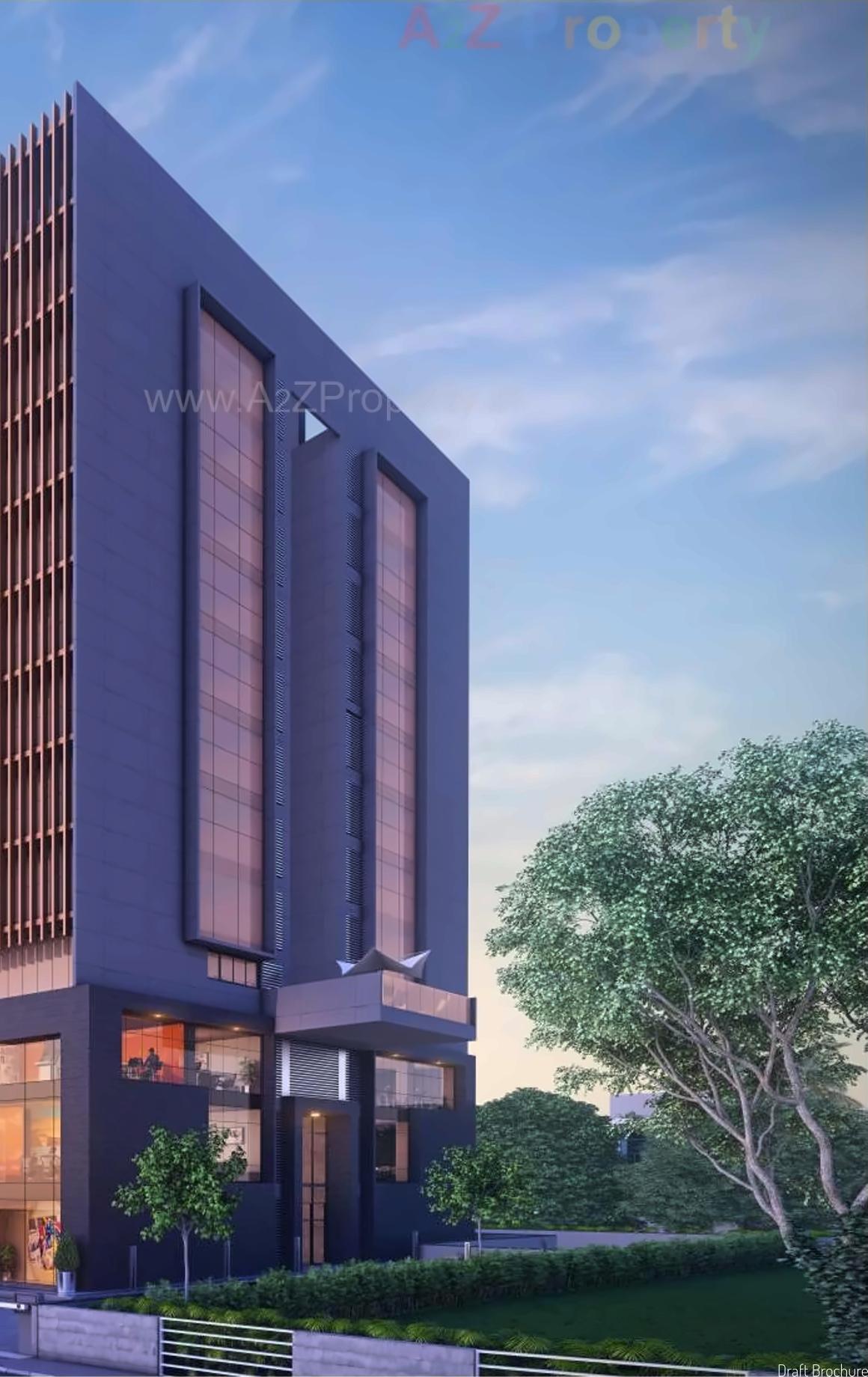 3D Elevation of real estate project Orbit located at Puna, Surat, Gujarat