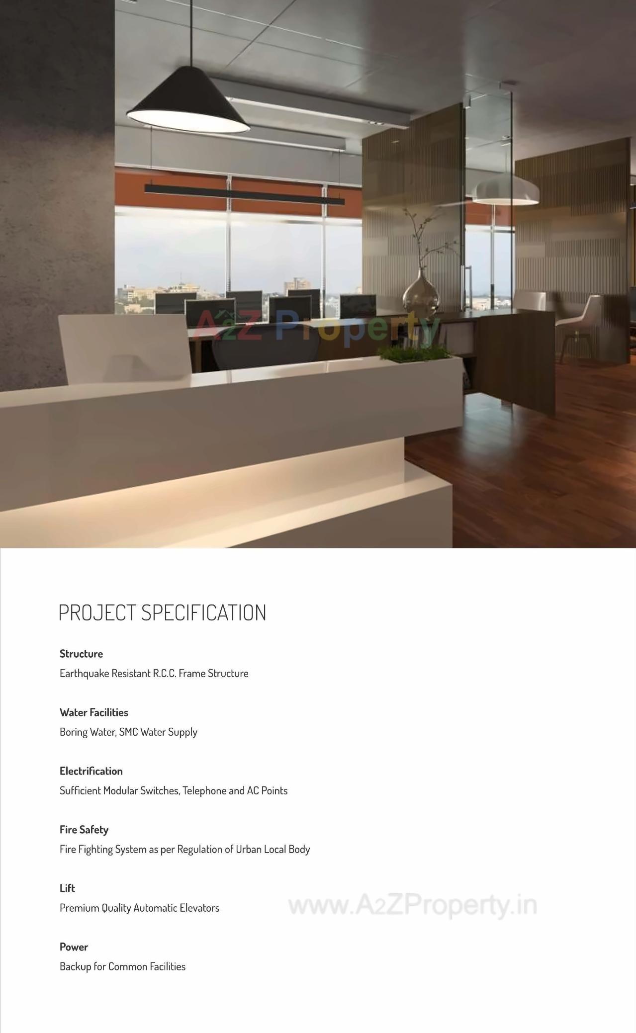 3D Elevation of real estate project Orbit located at Puna, Surat, Gujarat