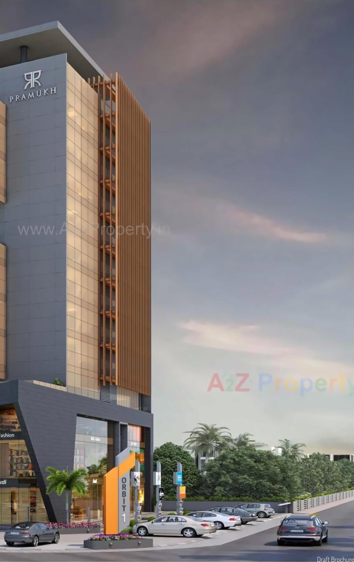 3D Elevation of real estate project Orbit located at Puna, Surat, Gujarat