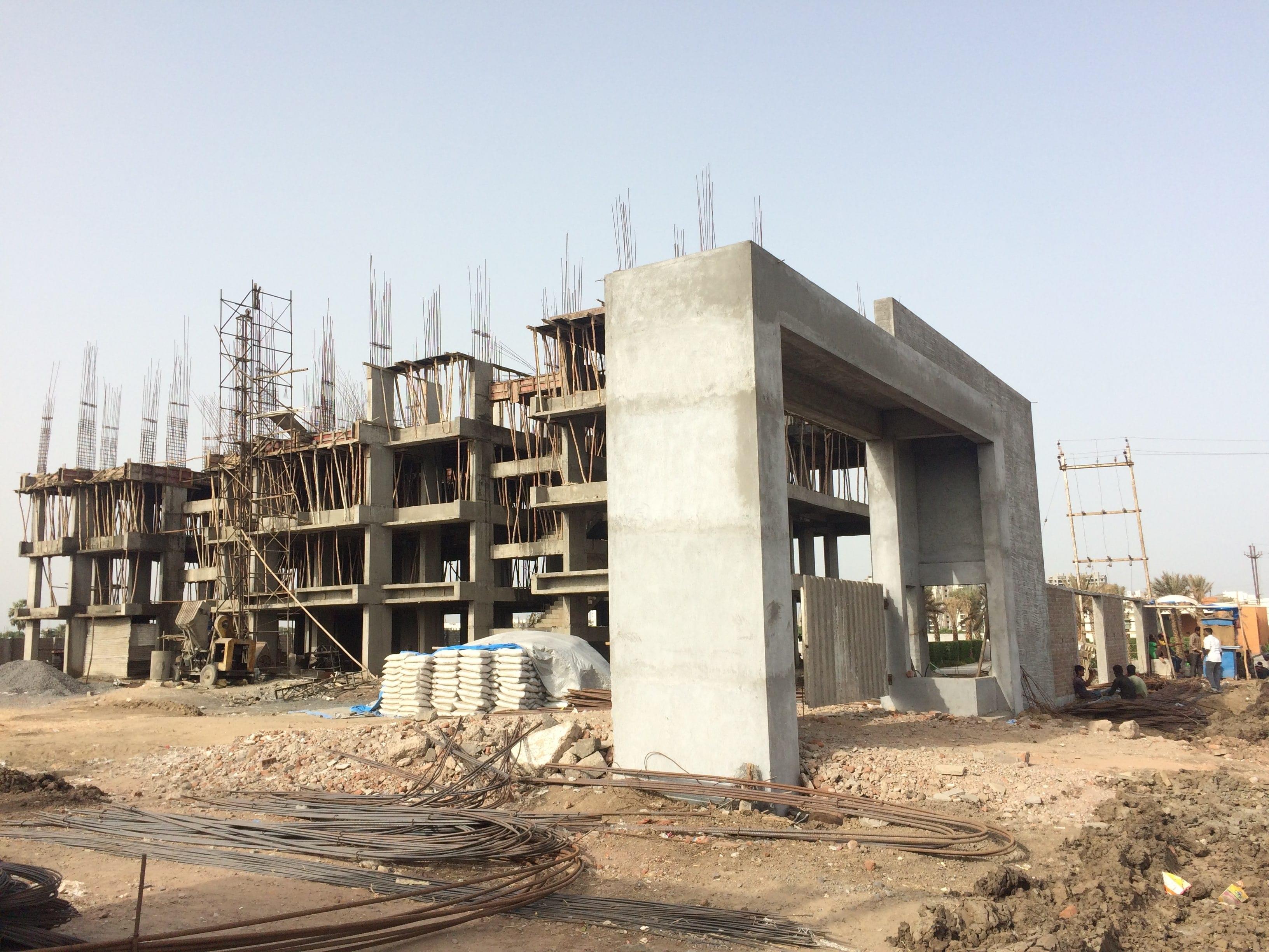 62081_const of real estate project Orchid Infinity located at Bhesan, Surat, Gujarat