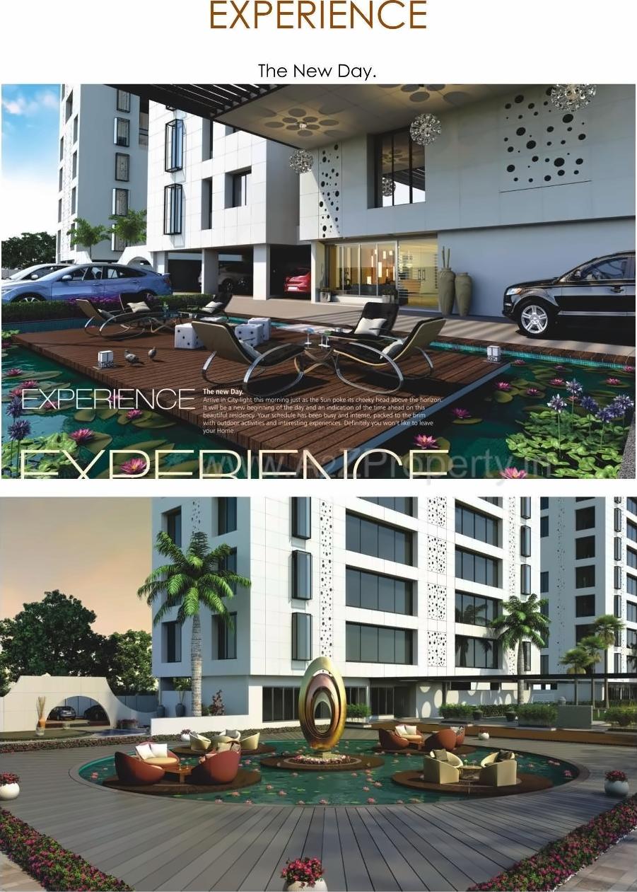 3D Elevation of real estate project Oriana Residency located at Umra, Surat, Gujarat