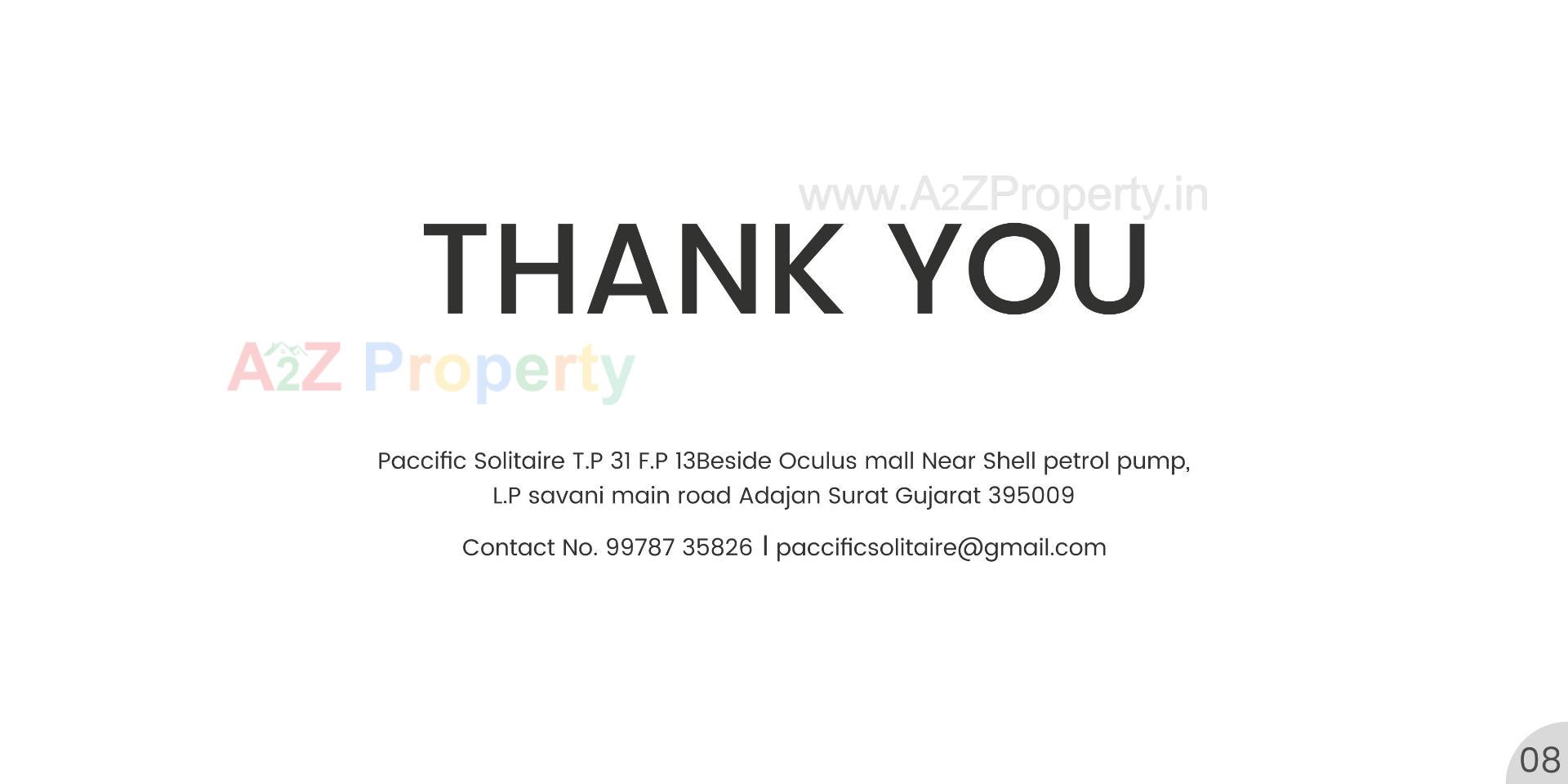  of real estate project Paccific Solitaire located at Adajan, Surat, Gujarat