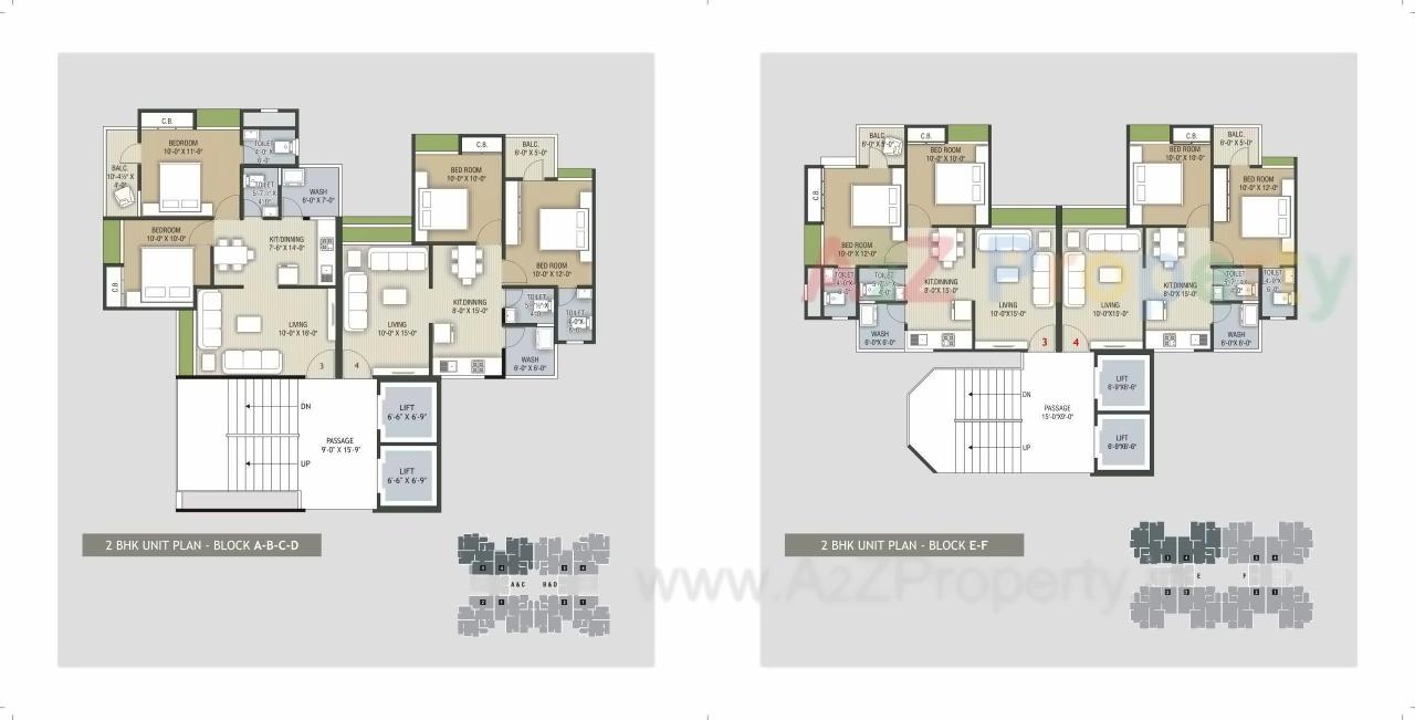 Layout of real estate project Palladium Residency located at Vadod, Surat, Gujarat