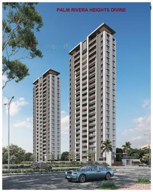 Elevation of real estate project Palm Rivera Heights Divine located at Singanpore, Surat, Gujarat
