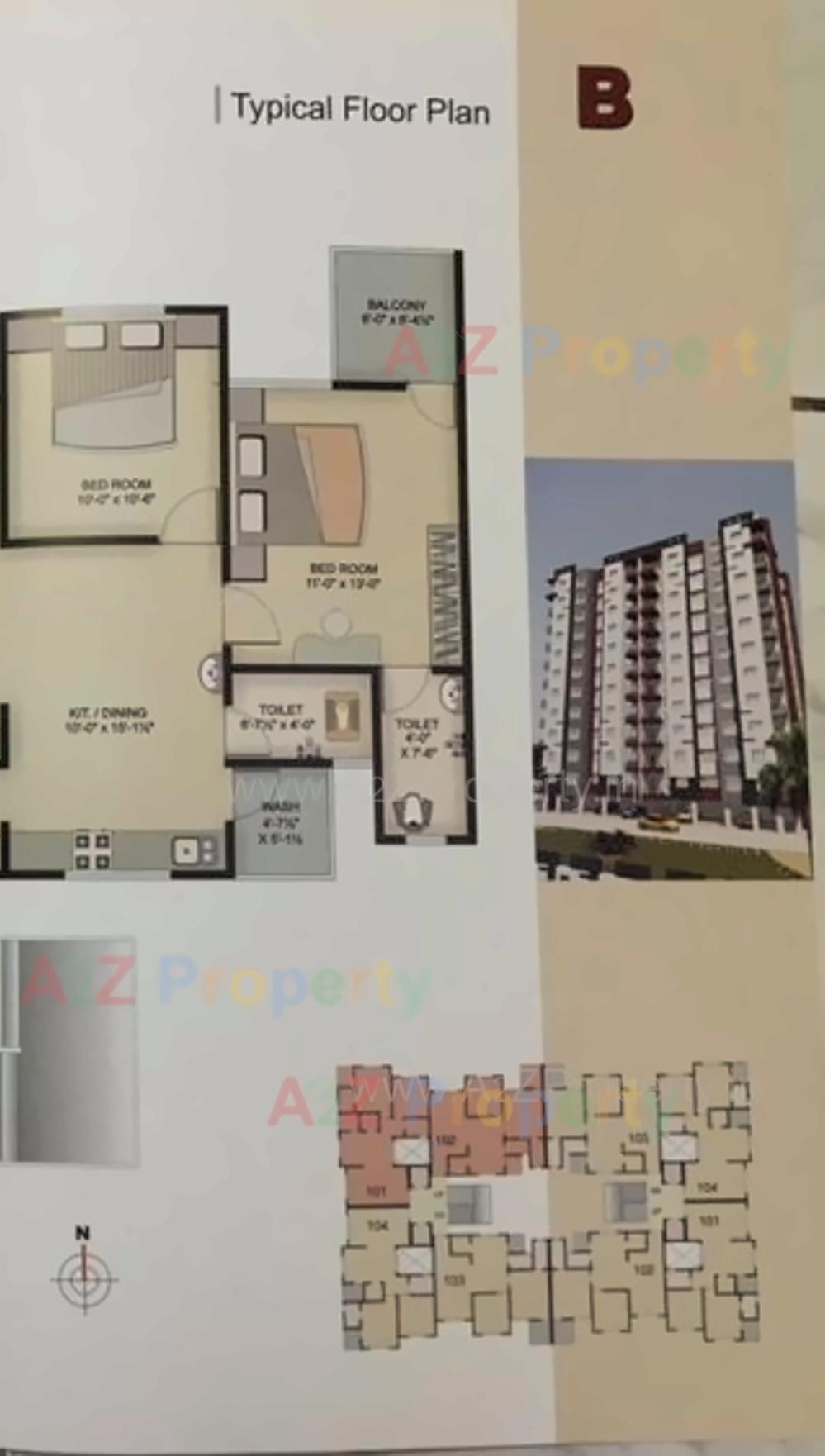 Layout of real estate project Parishram Park (b1   B2) located at Jahangirpura, Surat, Gujarat