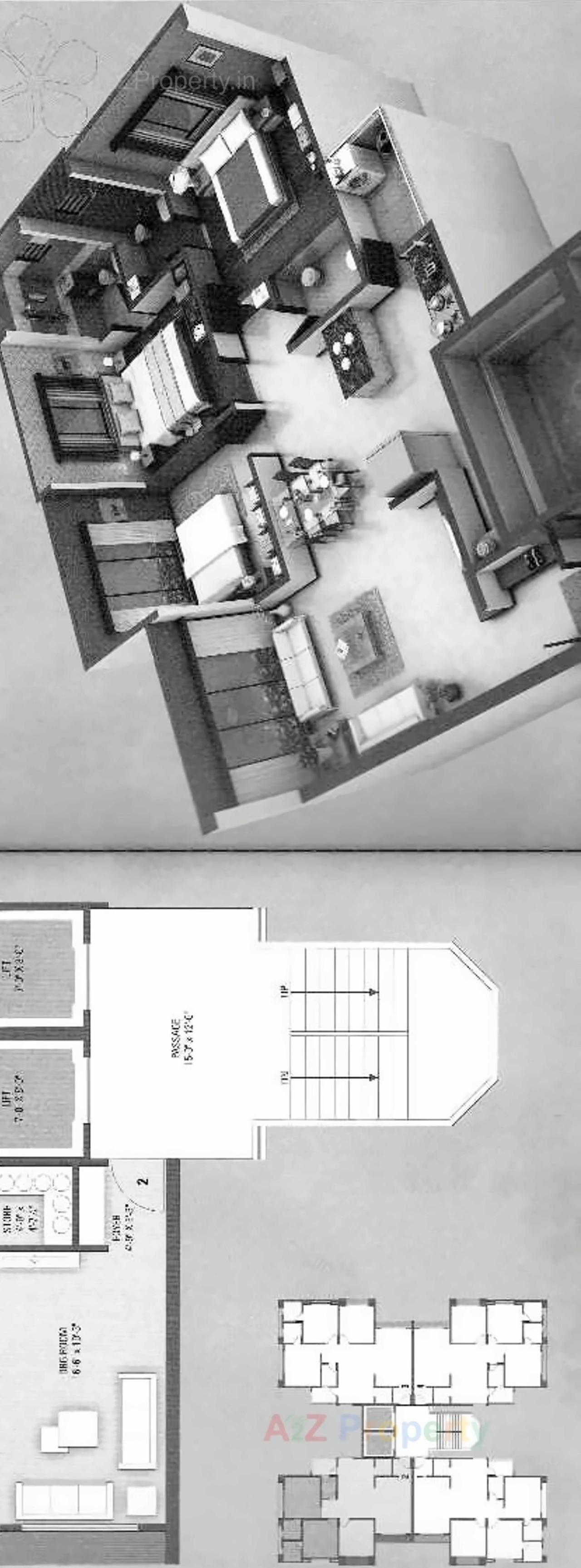 Layout of real estate project Park Avenue located at Puna, Surat, Gujarat