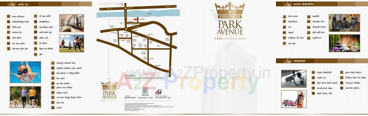  of real estate project Park Avenue located at Utran, Surat, Gujarat