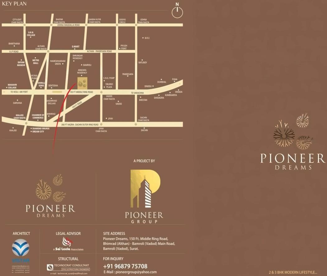  of real estate project Pioneer Dreams located at Surat, Surat, Gujarat