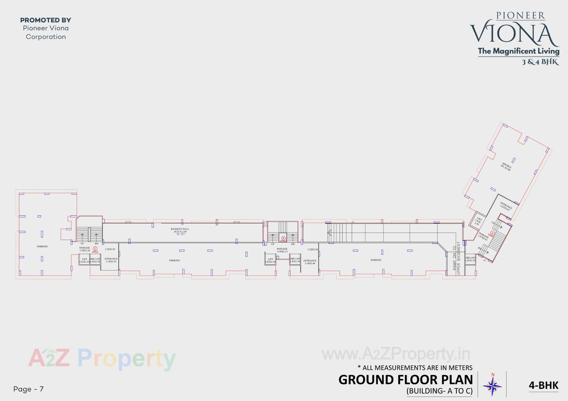 of real estate project Pioneer Viona located at Bhimrad, Surat, Gujarat