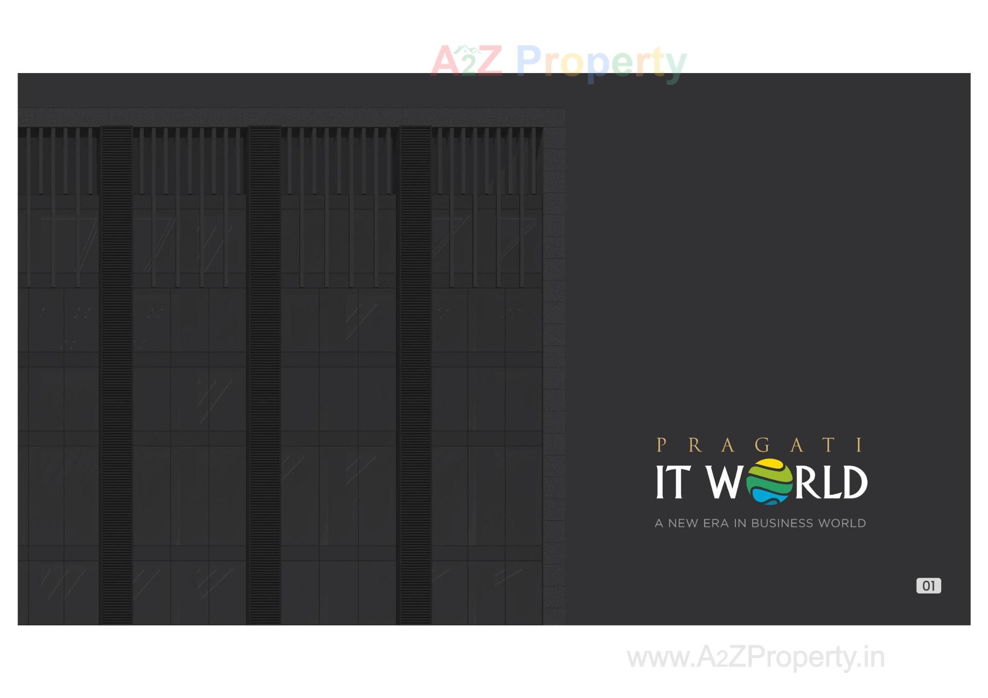 Layout of real estate project Pragati It World located at Puna , Surat, Gujarat