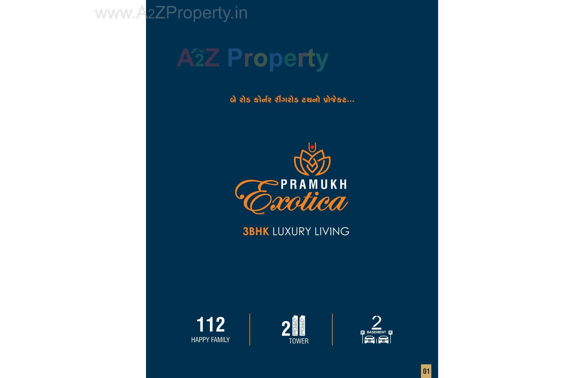  of real estate project Pramukh Exotica located at Abrama, Surat, Gujarat