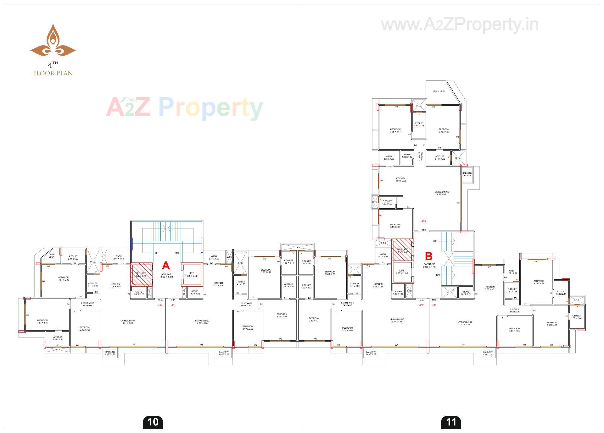 Layout of real estate project Pramukh Shanti located at Dabholi, Surat, Gujarat