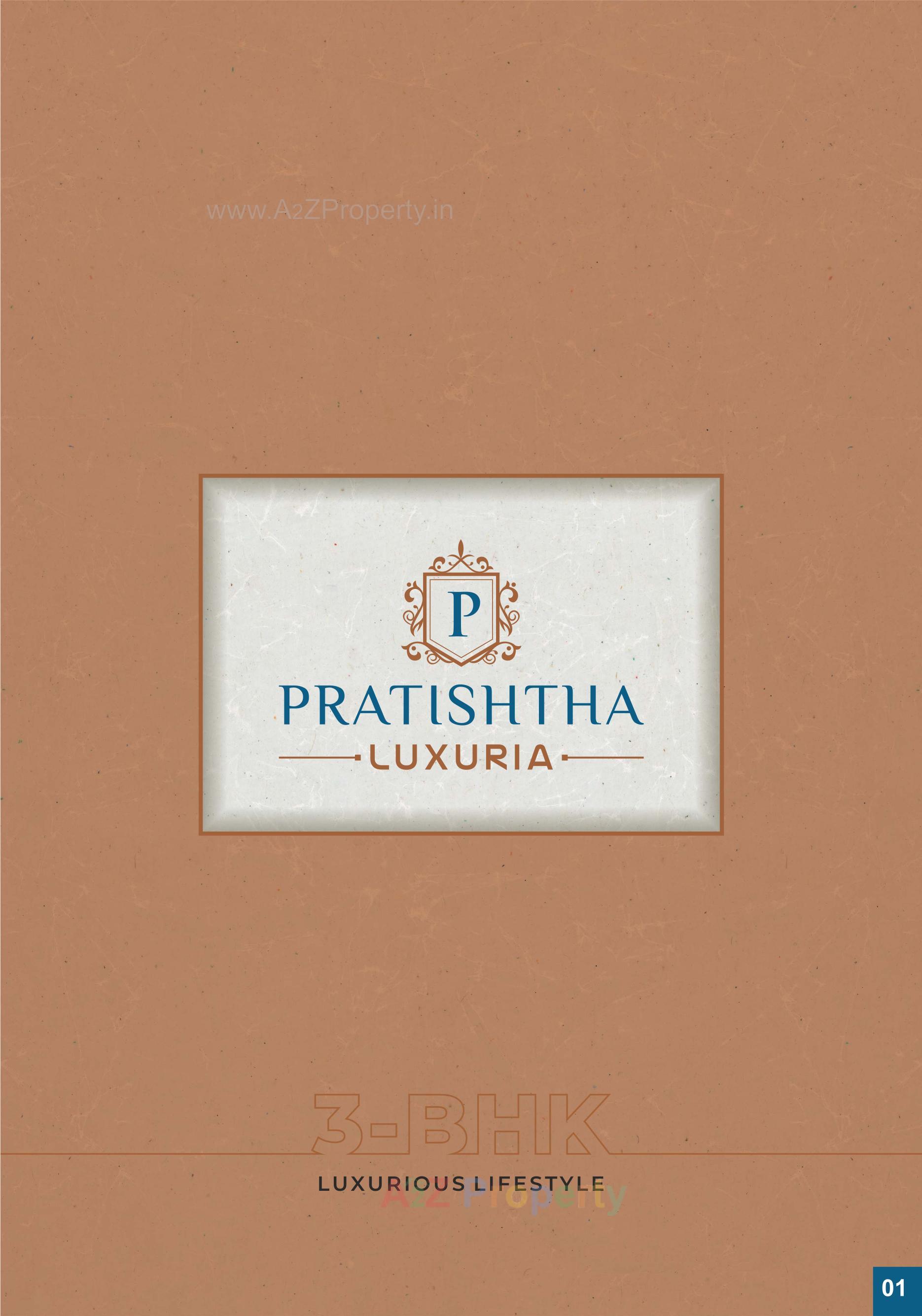  of real estate project Pratishtha Luxuria located at Abrama, Surat, Gujarat