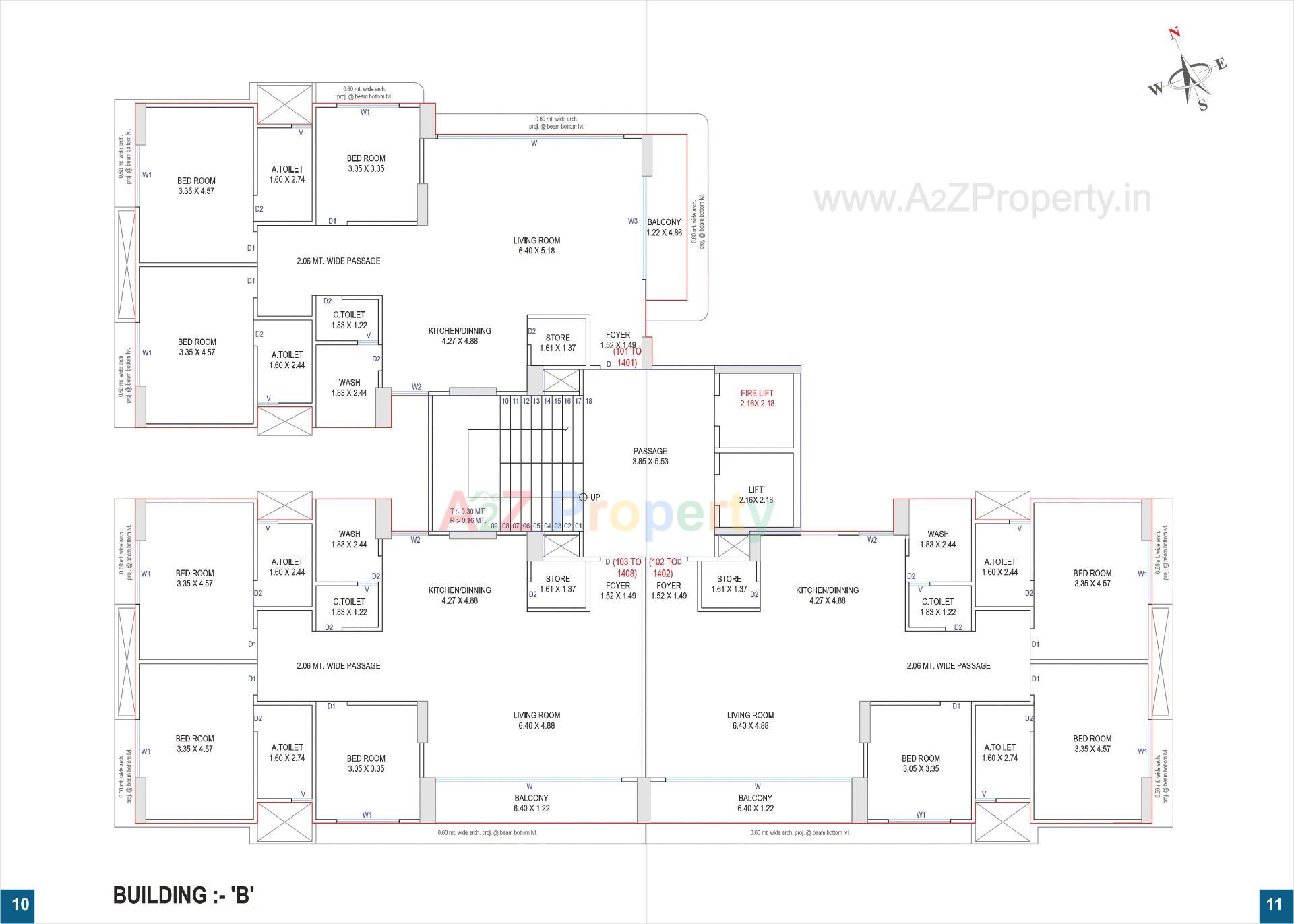 Layout of real estate project Pratishtha Luxuria located at Abrama, Surat, Gujarat