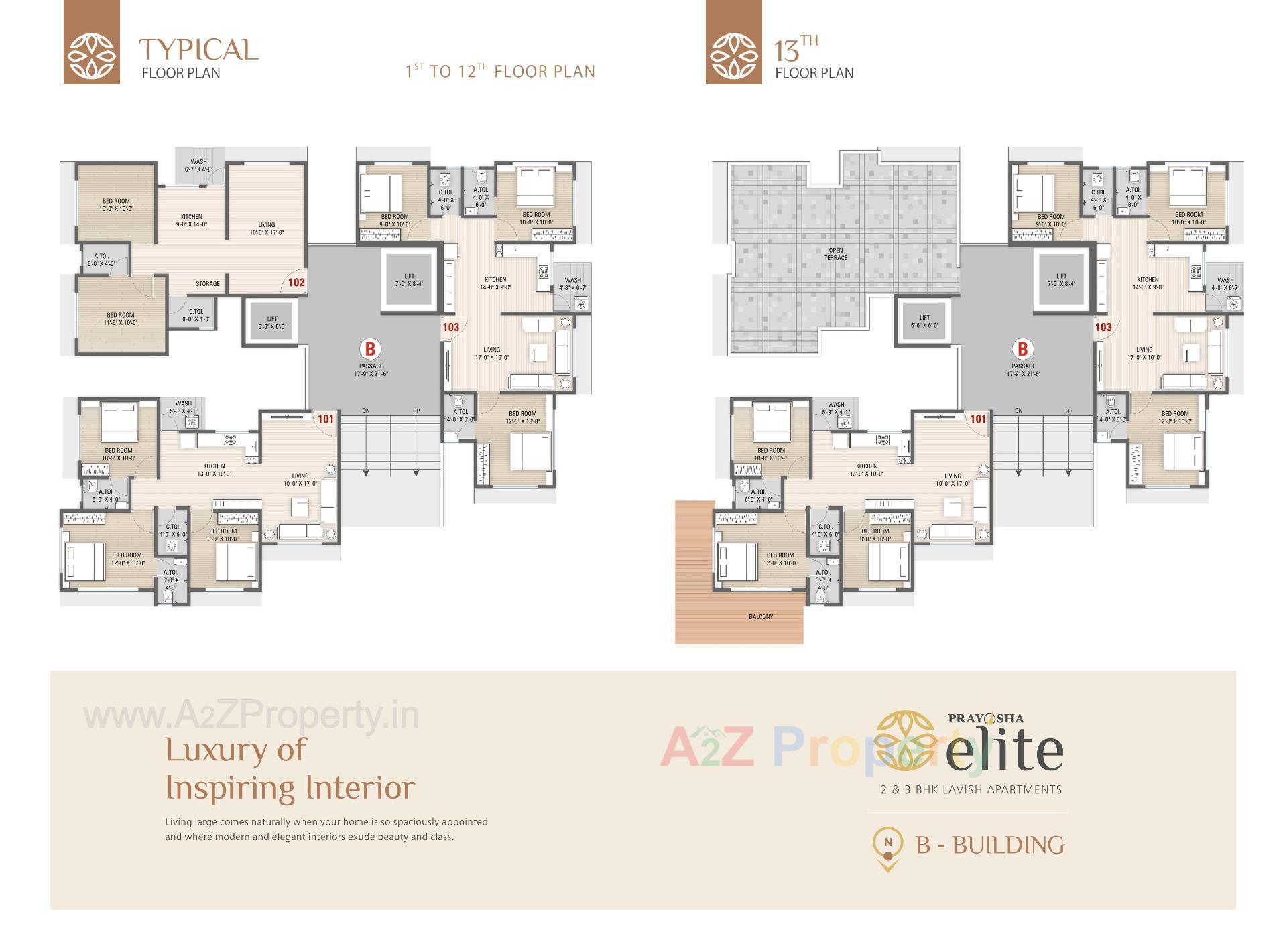 Layout of real estate project Prayosha Elite located at Mo, Surat, Gujarat