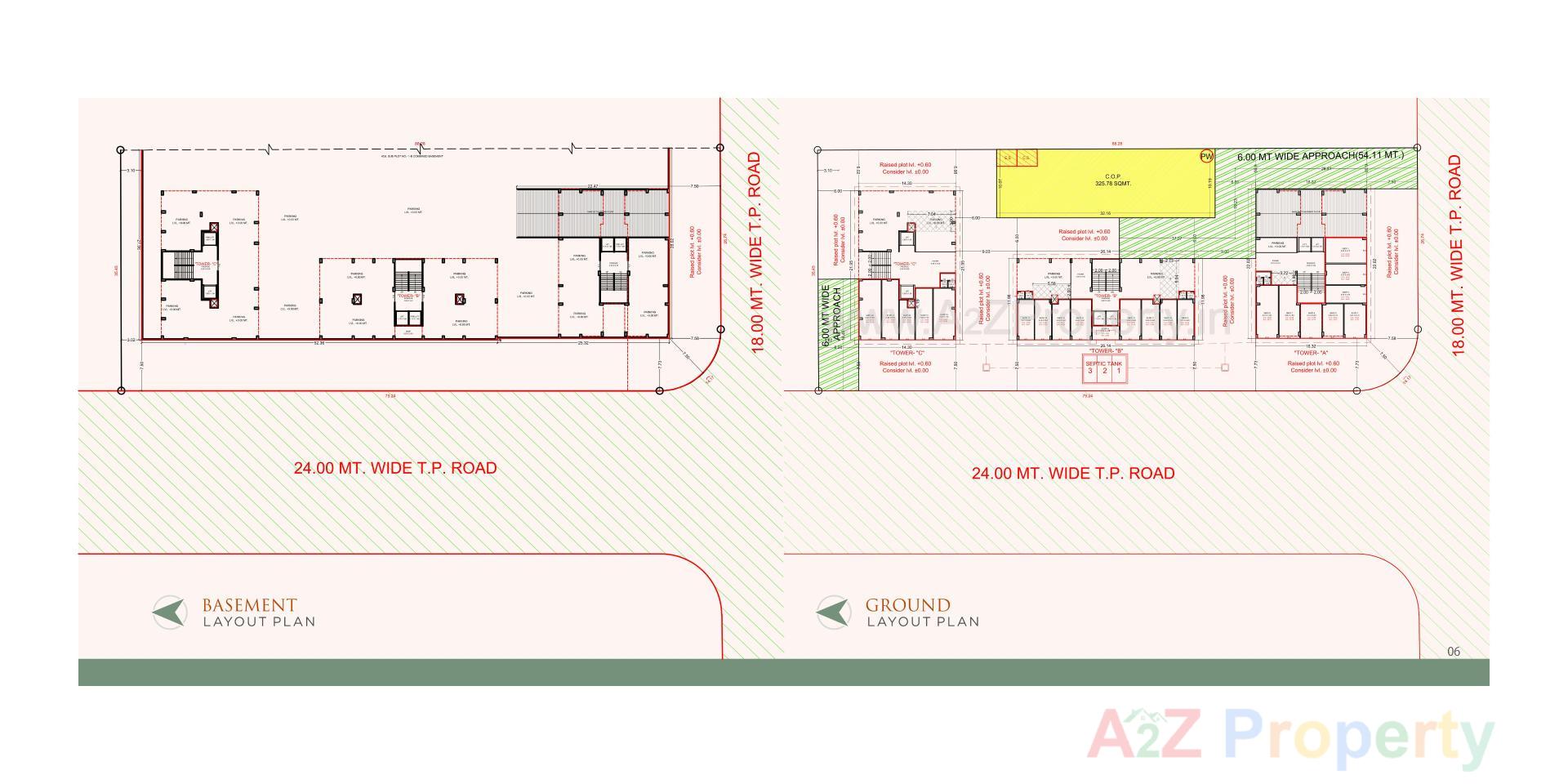 Layout of real estate project Prayosha Orchid located at Dindoli, Surat, Gujarat