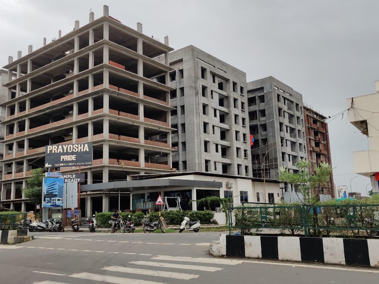 184026_const of real estate project Prayosha Pride located at Dindoli, Surat, Gujarat