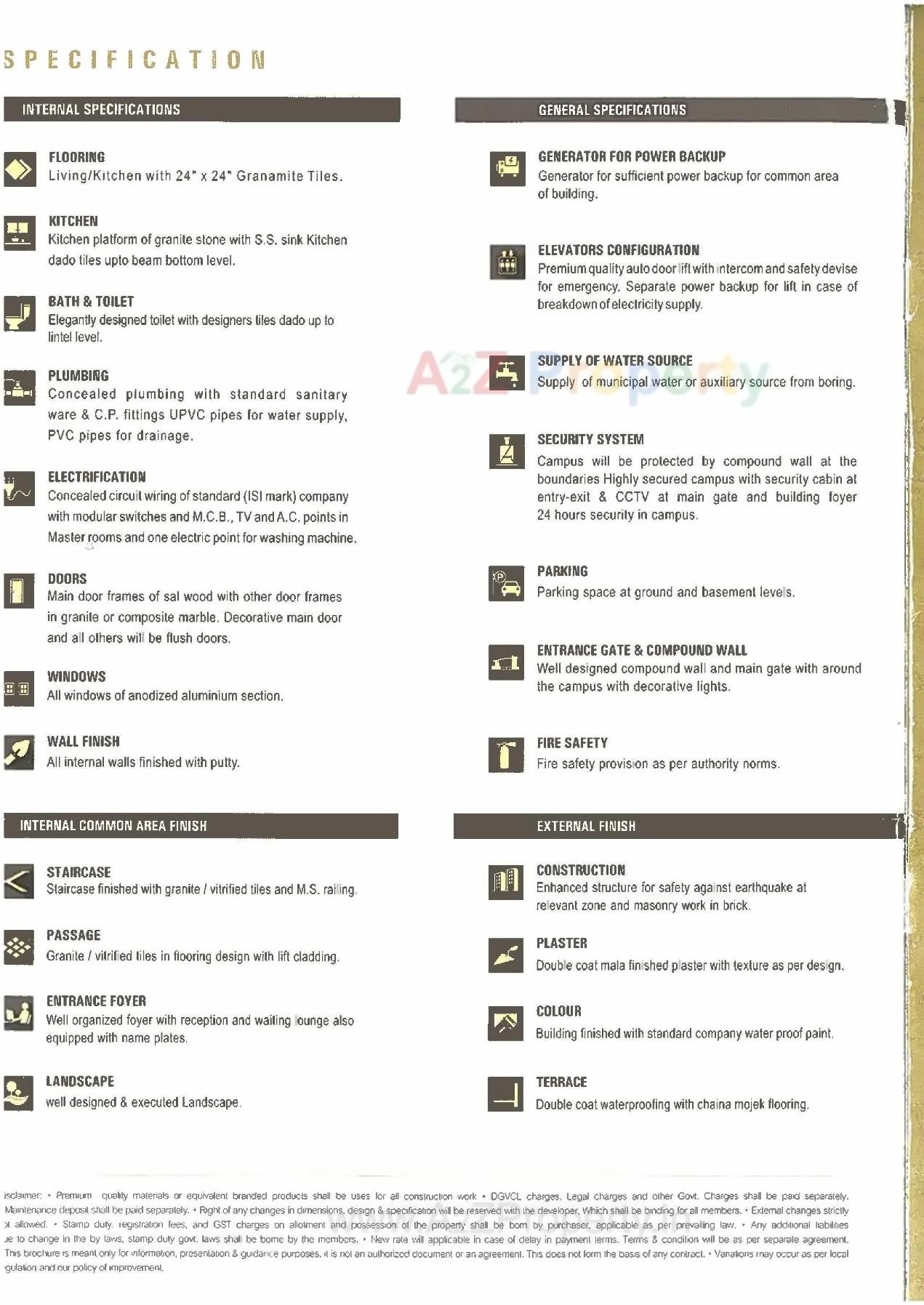 Project Specifications