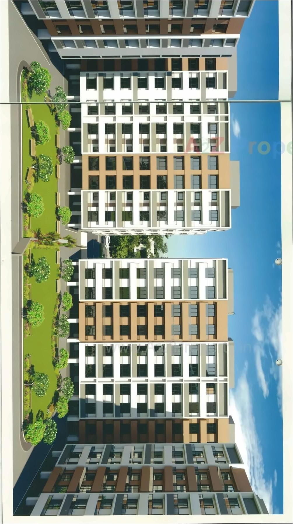 3D Elevation of real estate project Prayosha Prime located at Surat, Surat, Gujarat
