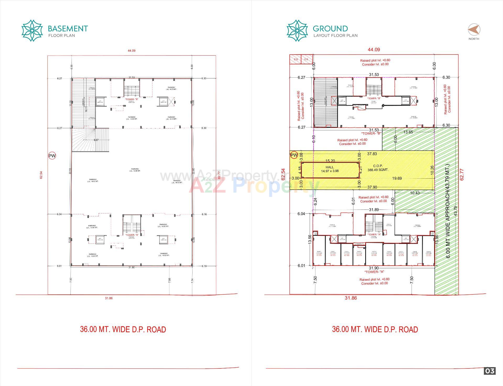 Layout of real estate project Prayosha Shine located at Dindoli--tal, Surat, Gujarat