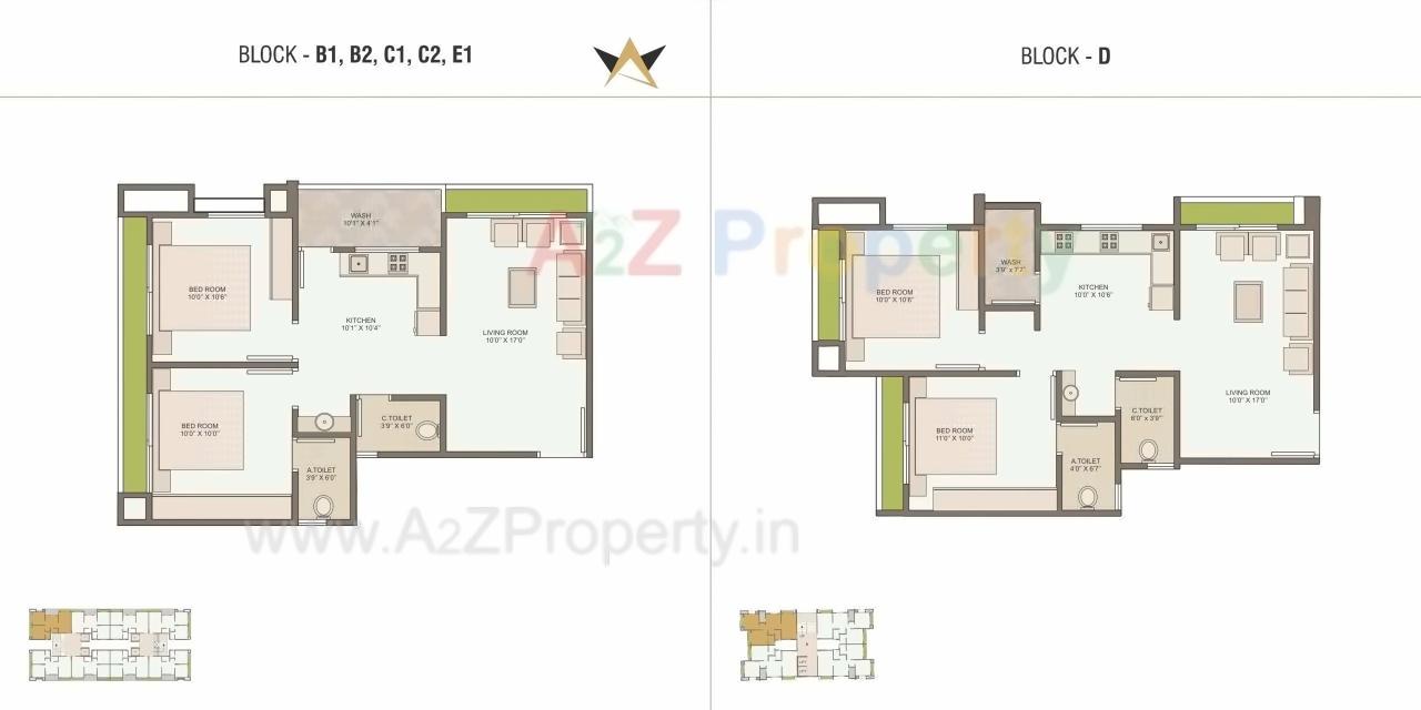 Layout of real estate project Prayosha Star located at Surat, Surat, Gujarat