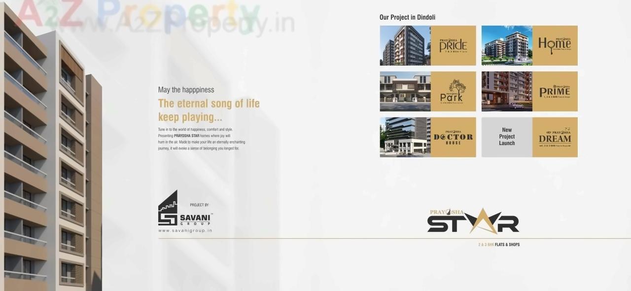  of real estate project Prayosha Star located at Surat, Surat, Gujarat