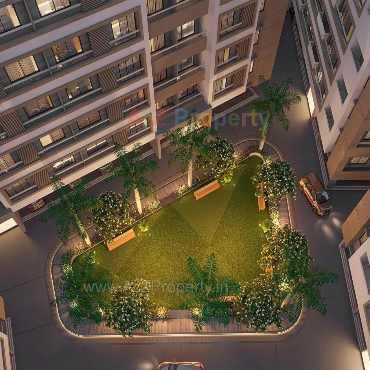 3D Elevation of real estate project Prayosha Star located at Surat, Surat, Gujarat