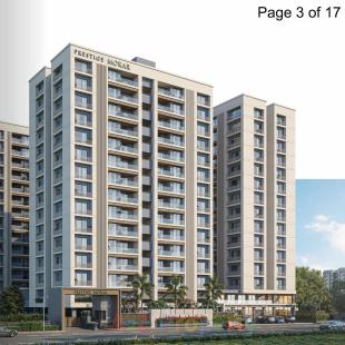 Elevation of real estate project Prestige Morar located at Pal, Surat, Gujarat