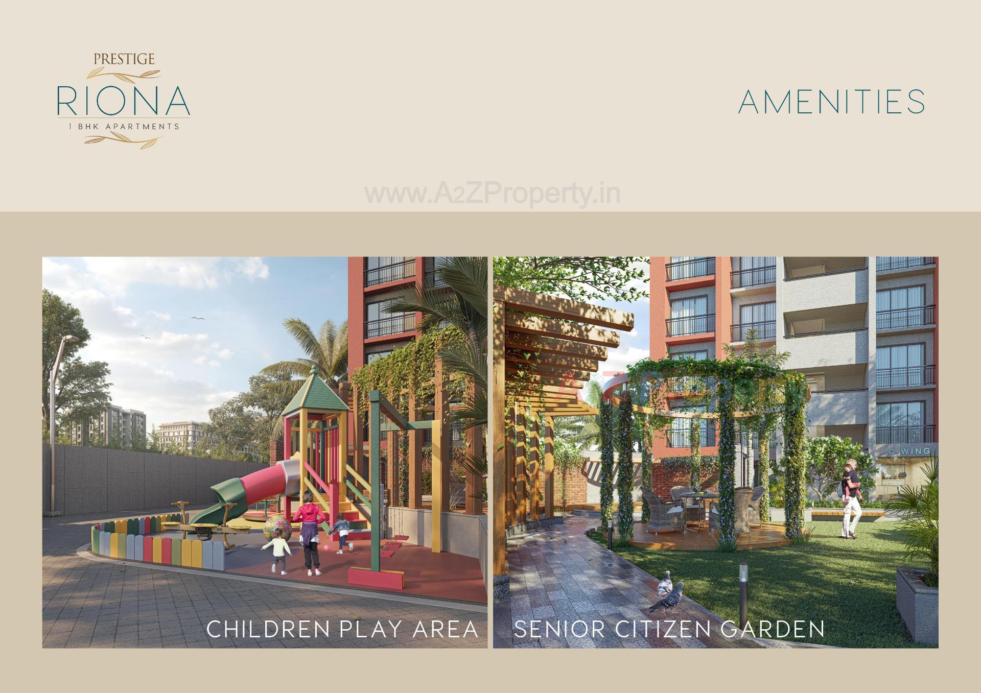 3D Elevation of real estate project Prestige Riona located at Palanpor, Surat, Gujarat