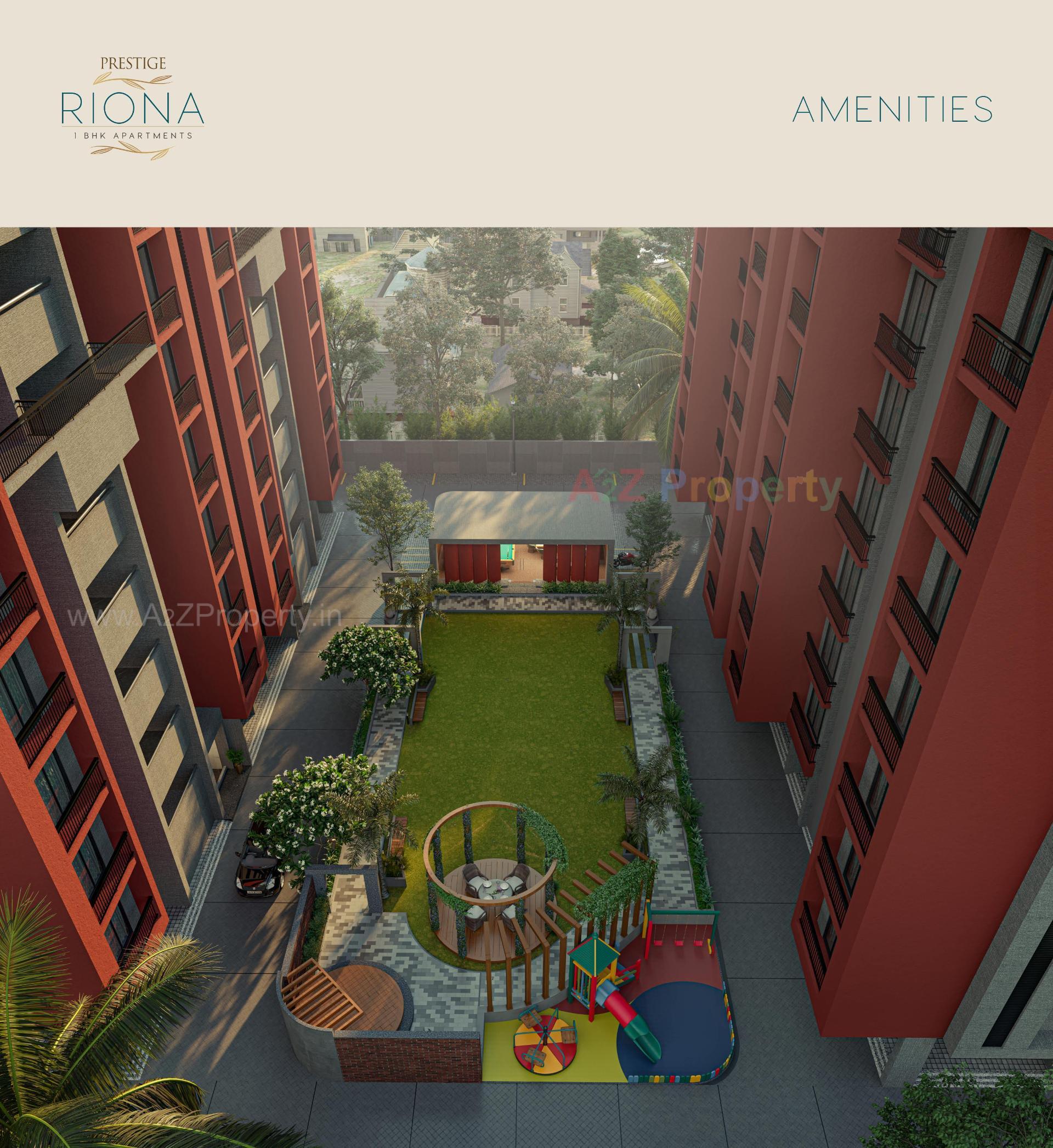 3D Elevation of real estate project Prestige Riona located at Palanpor, Surat, Gujarat