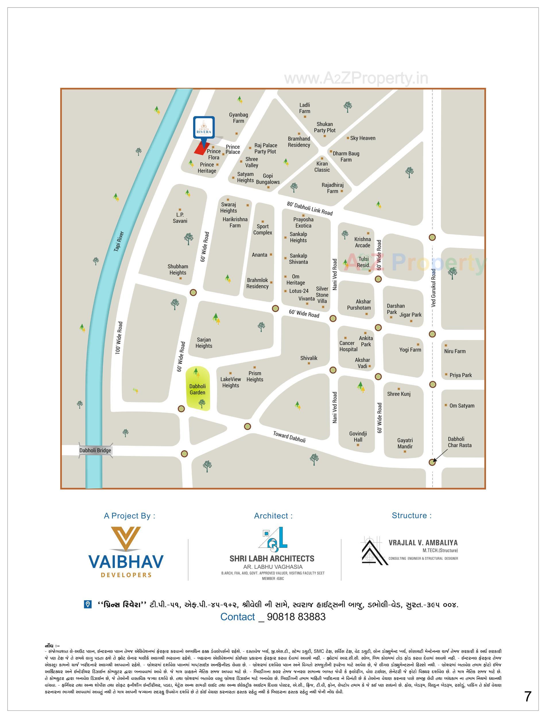  of real estate project Prince Rivera located at Dabholi, Surat, Gujarat