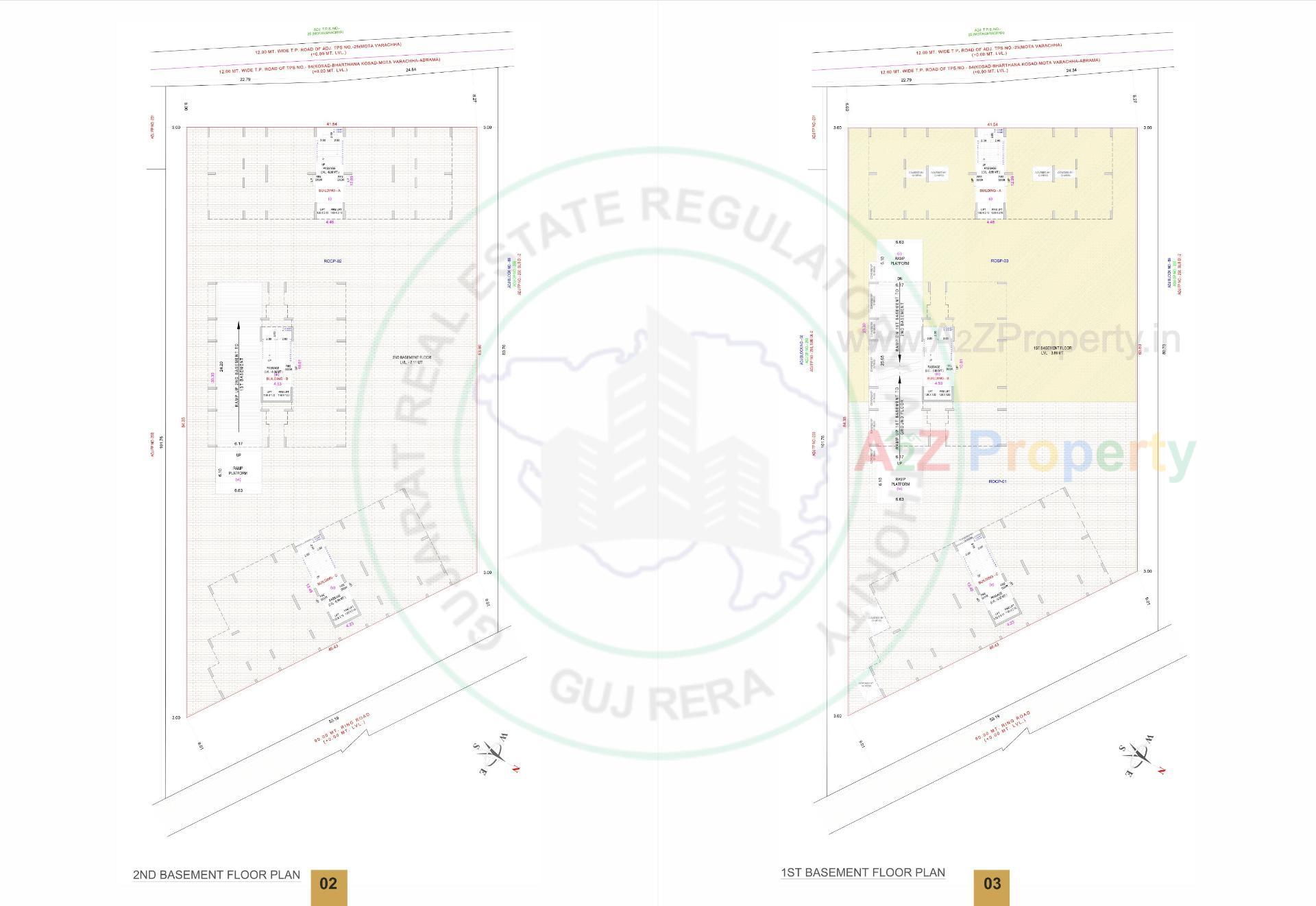  of real estate project Prism Luxuria located at Abrama, Surat, Gujarat