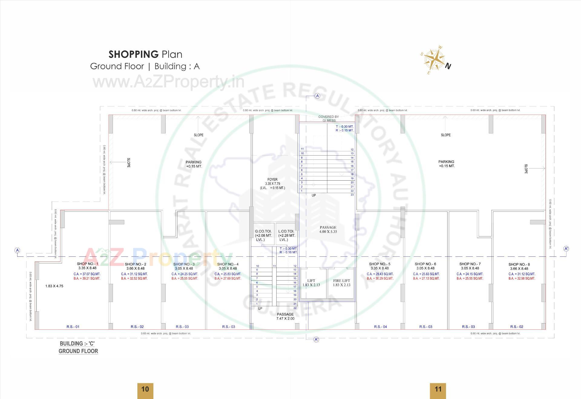  of real estate project Prism Luxuria located at Abrama, Surat, Gujarat